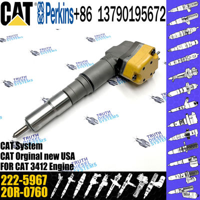 3412 Engine Diesel Fuel Injector 232-1183 4CR01974 169-7408 222-5967 232-1175 171-9704 196-1401 222-5966