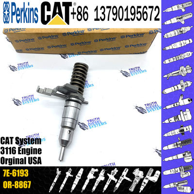 Diesel Common Rail Fuel Injector 7E-6193 0R-8461 7E-8727 0R-8473 mechanical injector For Excavator Engine 3116