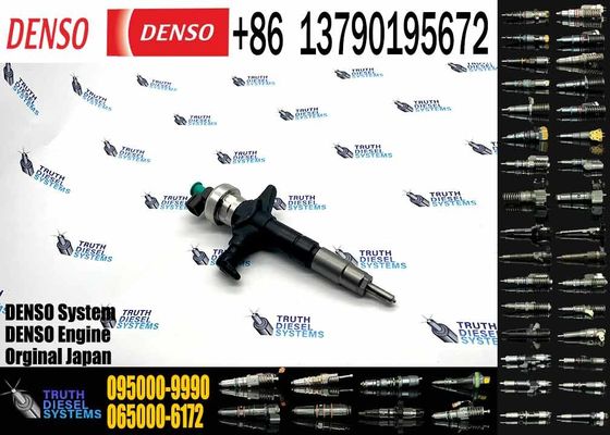 New diesel fuel injector truck engine spare parts 095000-9990 for ISUZU 4JJ1 injector diesel