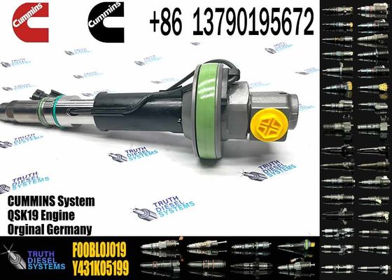 4955524 F00BL0J019 Common Rail Fuel Injector For QSK19 QSK60 Engine