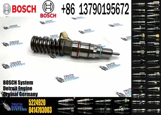 Diesel Common Rail Fuel Injector 0414703002 0414703003 0414703005 5224920 for DETROIT DIESEL SERIES 60