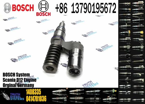 Electric Unit Diesel Fuel Injector EUI 0414701005 for DTC 5236543 SCANIA 1382121 1408335 1424462 1497364 1529749 1425077