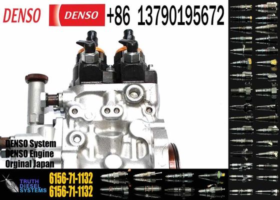 Excavator Fuel Pump 6156-71-1131 6156-71-1132 094000-0462 094000-0463 for PC400-7 SA6D125E Diesel Engine Fuel Injection