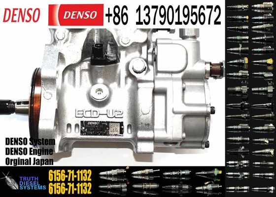 Excavator Fuel Pump 6156-71-1131 6156-71-1132 094000-0462 094000-0463 for PC400-7 SA6D125E Diesel Engine Fuel Injection