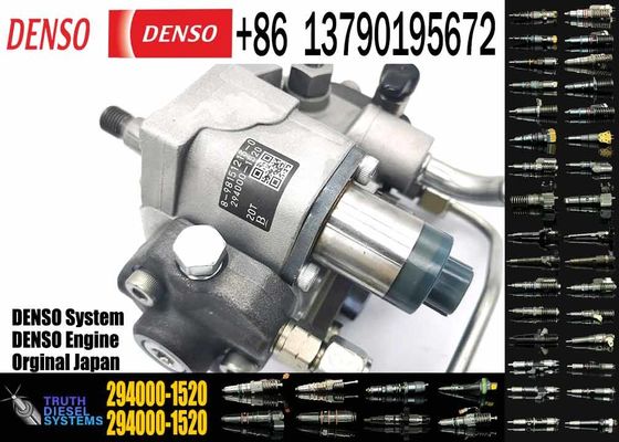 Common Rail Injector Diesel Oil Fuel Injection Pump 294000-1520 8-98151213-1 For 4JK1 Engine