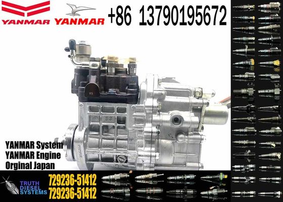 Excavator Parts 3TNV88 Engine Fuel Injection Pump 729261-51470 729236-51412 Excavator Injection Fuel Pump
