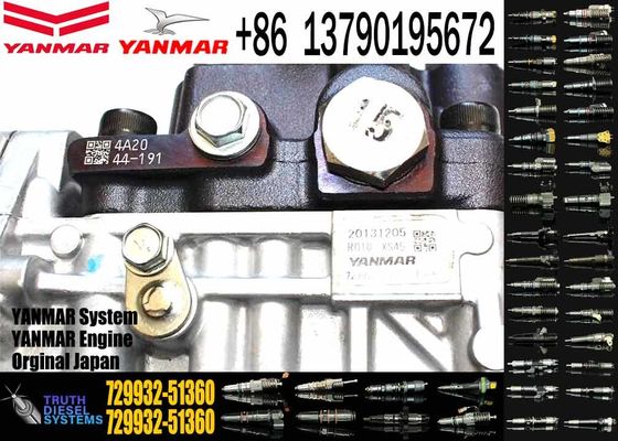 New Diesel Fuel Injection Pump 729932-51360 72993251360 For Yanmar 4TNV94L Engine