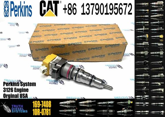 1563895 1697408 Engine Parts Fuel Injector 156-3895 169-7408 171-9704 For CAT Caterpillar 3412 1719704 engine