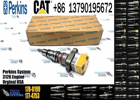 178-0199 Fuel Injector Excavator Spare Parts 3126B 3126E Engine Diesel Fuel Injector 1780199 1780198 10R0782 2051285