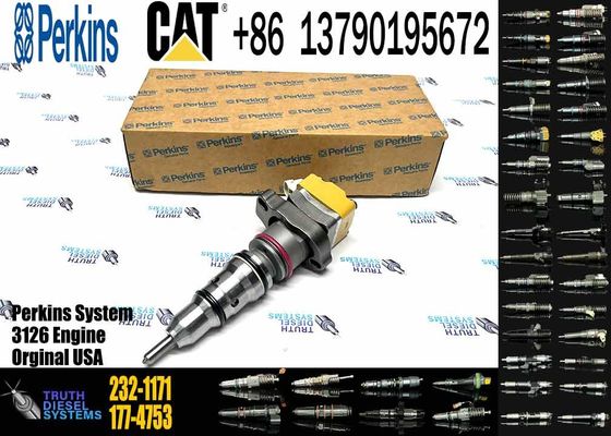Cat 3408E 3412E Engine common rail system parts diesel fuel injector 232-1171 2321171 10R1267 10R-1267 For Caterpillar