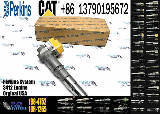 Excavator Engine parts Fule Injetor 204-2467 198-4752 232-1167 20R-5392 173-4059 198-6877 for 3412E 3408 Fuel Injector