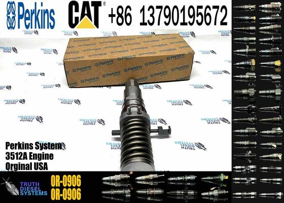 Excavator Parts 3512A Engine Injector 0R-0906 7E-3382 7C-4173 9Y-1785 6I-3075 7C-4184 fuel injector For Excavator