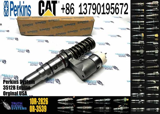 249-0746 3512B Engine cat system injector Common Rail Fuel Injector 10R-2826 10R-2827 For Caterpillar
