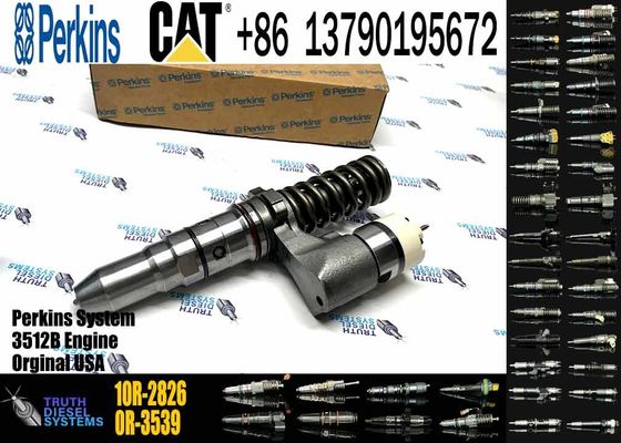 249-0746 3512B Engine cat system injector Common Rail Fuel Injector 10R-2826 10R-2827 For Caterpillar