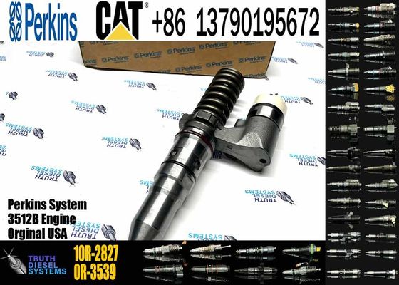 249-0746 3512B Engine cat system injector Common Rail Fuel Injector 10R-2826 10R-2827 For Caterpillar
