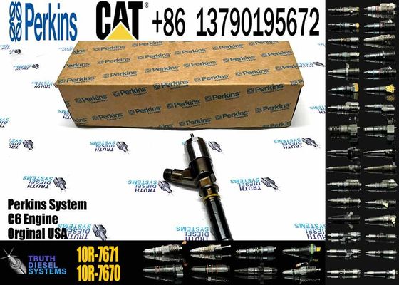 Diesel Fuel Injector 10R7671 10R-7671 320-0677 3200677 326-4700 3264700 For CAT Excavator Engine C4.4 C6.4