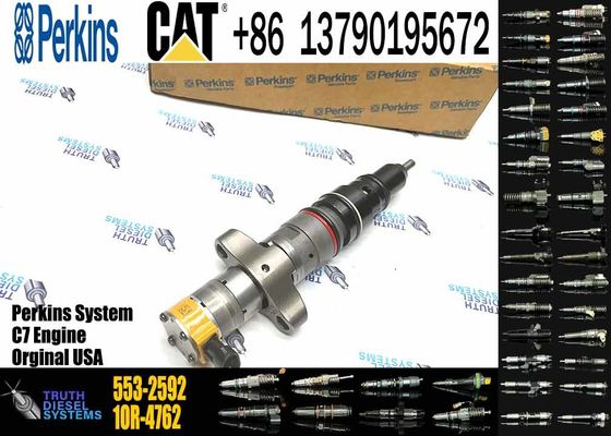 Excavator Injector 553 2592 5532592 553-2592 For C9 Engine Diesel Nozzle Assembly Auto Parts