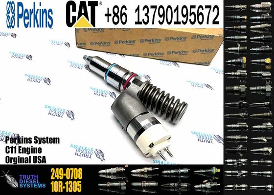 CAT C13 C11 Fuel Injector 249-0713 294-3002 349-0705 249-0708 For CAT 345C 345D Excavator Parts 10R3262 10R2977 10R7636