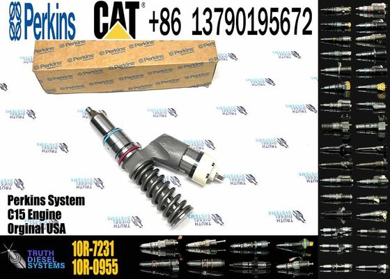 2768307 10R7231 Good Price Common rail diesel fuel injector 276-8307 10R-7231 For Caterpillar C15 / C18 / C27 / C32 Engi