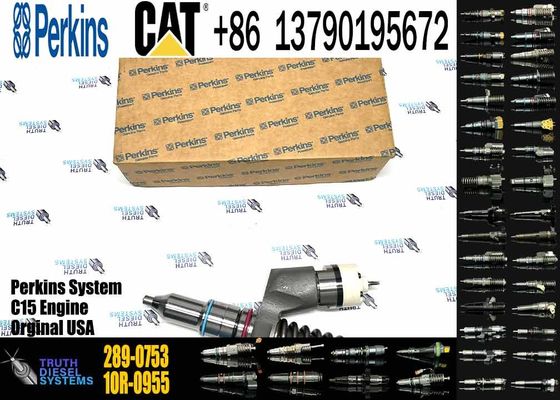 Diesel Engine Injector 289-0753 10R-0957 211-3024 10R-0958 359-7434 10R-0955 For Caterpillar C18 C15 Common Rail