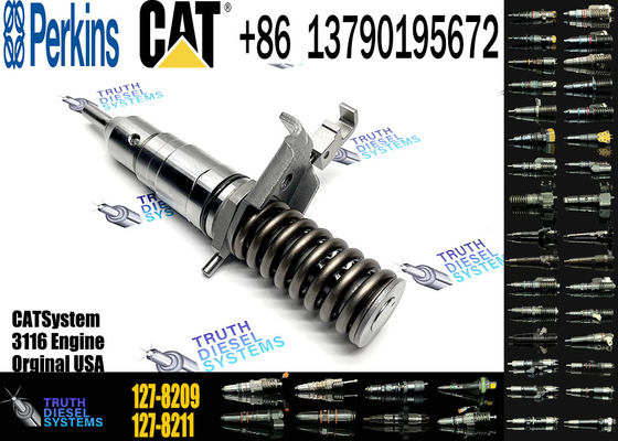 Engineering Vehicles Fuel Injector 127-8209 0R-8483 1278209 0R8483 For Caterpillar Cat 3114 3116 Engine