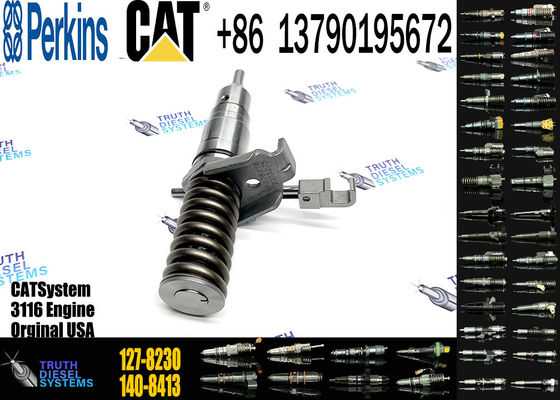 1Pc Common Rail Fuel Injector 127-8230 1278230 107-7732 1077732 For Caterpillar Cat 3114/3116/3126