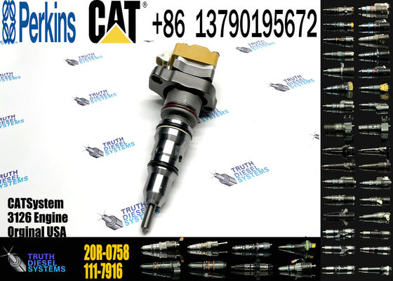 Excavator Parts 3126 Engine Injector 198-6877 1OR-1267 169-7408 20R-0758 153-5938 fuel injector For Excavator