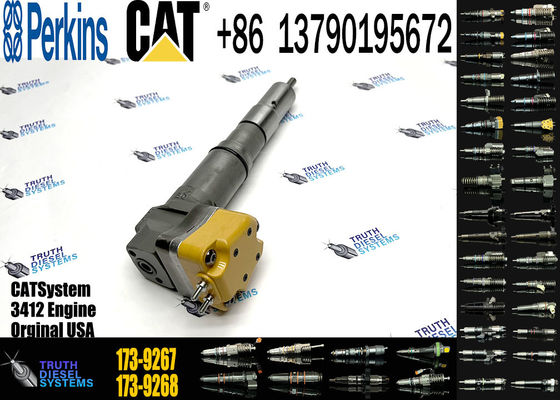 Common Rail injector 173-9267 173-9268 Engine Parts Fuel Injectors 1739267 1739268 For CAT Caterpillar 3412 engine