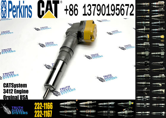 High Quality New Diesel Common Rail Fuel Injector 232-1166 20R-5392 232-1168 Engine Parts For CAT Caterpillar 3412