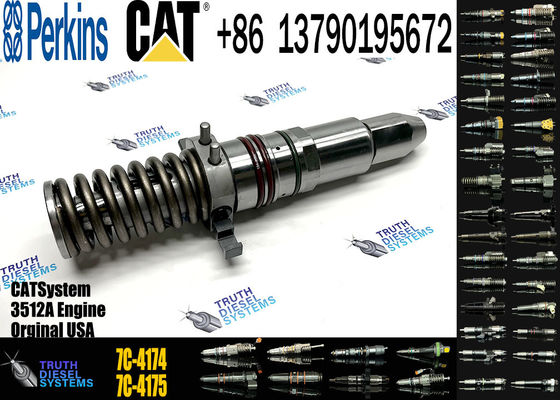 Excavator Parts 3512A Engine Injector 7C-0345 7E-6048 7C-4175 7C-2239 OR-3051 7C-4174 fuel injector For Excavator
