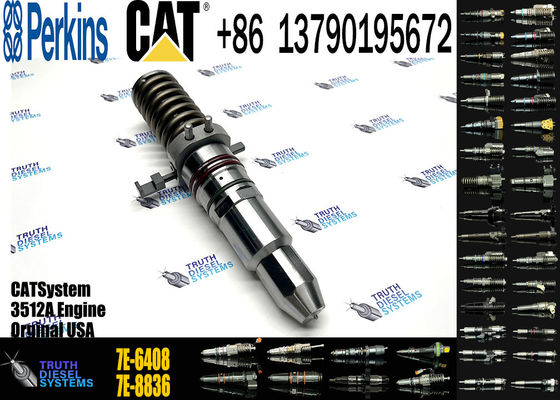 7E-6408 0R-3052 4P-9075 0R-3051 4P-9076 0R-2921 Diesel Fuel Injector For Caterpillar CAT 3508 3512 3516 Engine
