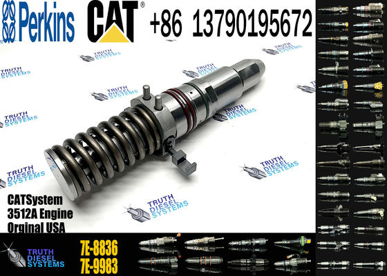Common Rail Diesel Engine Parts Fuel Injector 0R-3883 7E-8836 Nozzle Fuel System Cat 3512 3516 Injector For Caterpillar