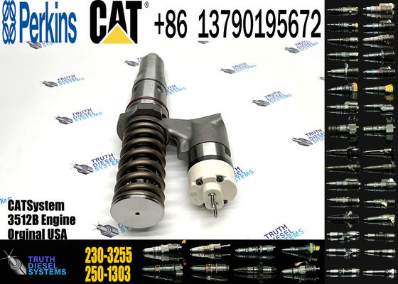 Construction Machinery Parts 10R-3255 10R3255 Common Rail Fuel Injector 20R-1265 20R1265 For CAT 3412 3412E Engine