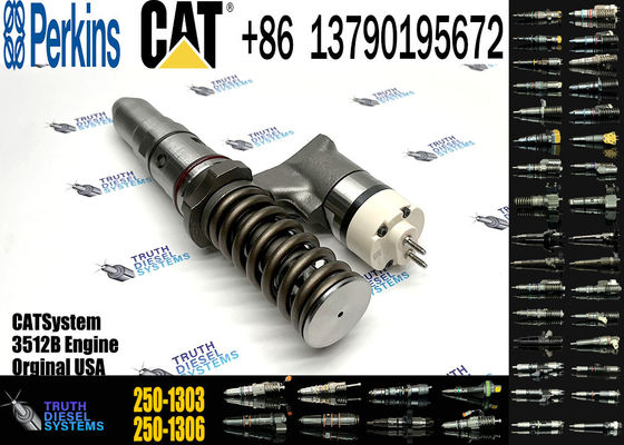 3512B Diesel Engine Parts fuel injector 250-1304 392-0225 250-1303 392-0226 for CAT Caterpillar Construction machinery