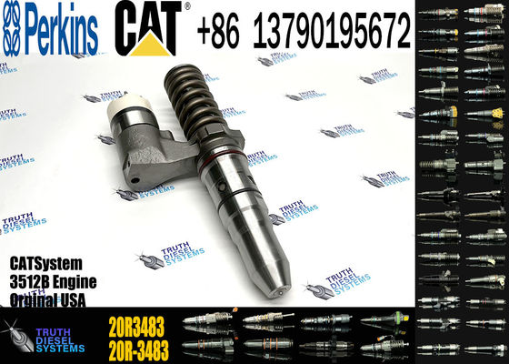 3512B Diesel Engine Parts fuel injector 10R-2827 20R3483 20R-3247 for CAT Caterpillar Construction machinery