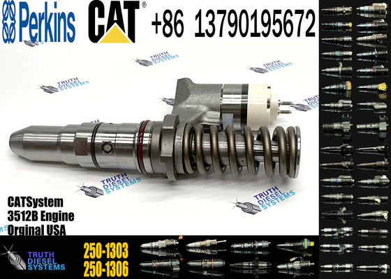 Diesel Engine Injector 192-2817 250-1302 250-1304 250-1303 250-1306 250-1308 250-1312For Caterpillar C3512B Common Rail