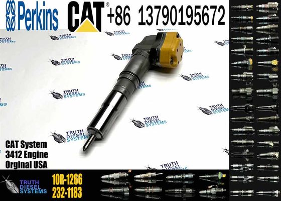 10R-1266 232-1183 Excavator Diesel Engine Injector CAT 3408/3412 Diesel Fuel Injector Original Genuine Fuel Injector Nozzles