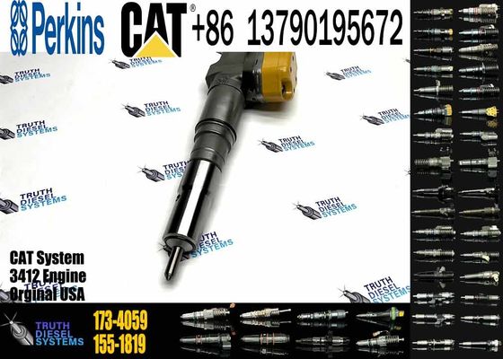 Excavator Parts 3126 Engine Injector 222-5972 173-4059 155-1819 155-8723 2C0273 Fuel Injector For Excavator