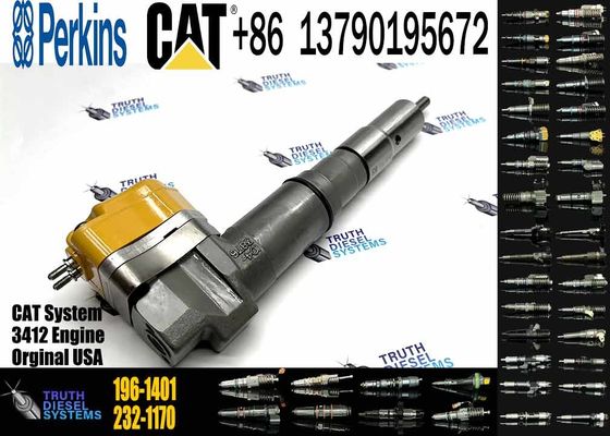 Diesel Engine Injector 174-7527 196-1401 10R-1265 222-5966 173-9379 173-9268 138-8756For Caterpillar C3126 Common Rail