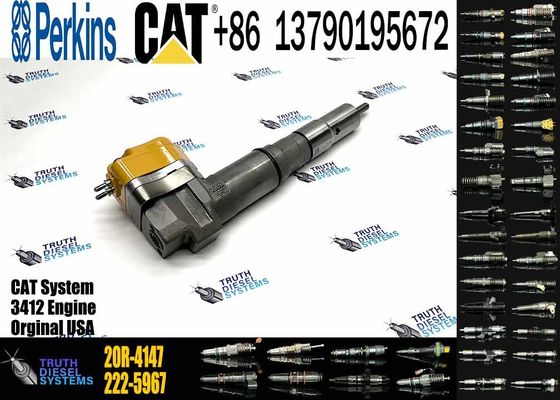Diesel Engine Injector204-2467 2C0273 20R-4147 20R-0759 191-3005 179-9380For Caterpillar C3126 Common Rail