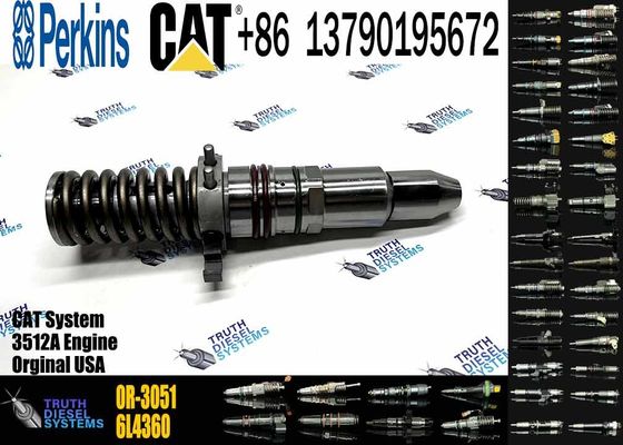 Diesel Common Rail Fuel Injector 0R-3051 0R3051 For Caterpillar CAT 3508 3512 3516 Engine