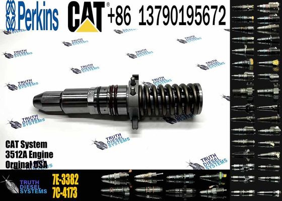 Diesel Engine Injector 7C-41750R-0906 7E-3382 7C-4173 9Y-1785 6I-3075 7C-4184 For Caterpillar C3512A Common Rail