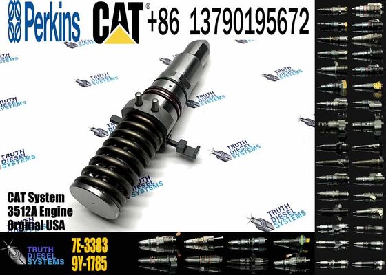 Diesel Engine Injector 7C-41750R-0906 7E-3383 7C-4173 9Y-1785 6I-3075 7C-4184 For Caterpillar C3512A Common Rail