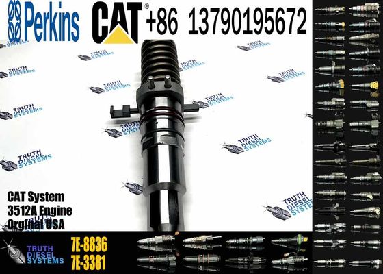 Diesel Engine Injector 7E-6048 7E-8836 7C-0345 7E-6048 7C-4175 7C-2239 OR-3051 7C-4174 7E-9983 7E-3384 For Caterpillar C3512A Common Rail