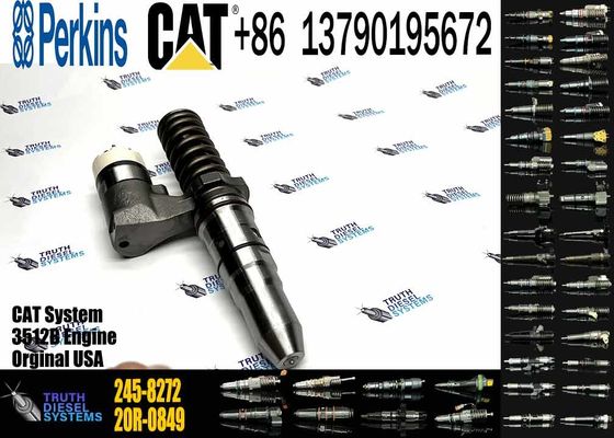 Excavator Parts 3512B Engine Injector 204-2067 229-1631 245-8272 246-1854 250-1311 Fuel Injector For Excavator