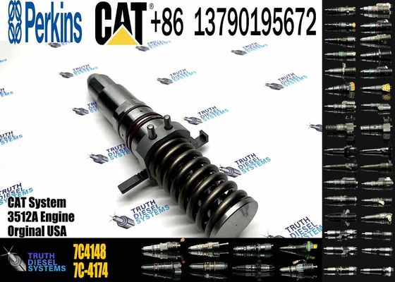 3512A Diesel Engine Parts Fuel Injector 4P9077 7C4148 6L4355 0R-8338 10R-1252 for CAT Caterpillar Construction Machinery