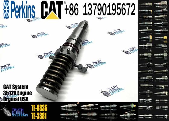 3512A Diesel Engine Parts Fuel Injector 0R-3883 7E-8836 0R-0906 7E-3382 For CAT Caterpillar Construction Machinery