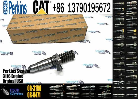 High Quality Fuel Injector 7E8729 0R3190 Diesel Engine Fuel Injector 7E-8729 0R-3190 for CAT 3114 3116 3512C 3516C 3126