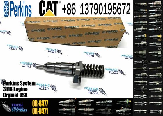 CAT Fuel Injector 127-8211 0R-8477 Common Rail Fuel Injector for Caterpillar Machinery 3116 Diesel Engine Parts