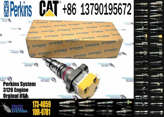 Common Rail Fuel Injector 173-4059 CAT 3126B 173 4059 Injector For Caterpillar Machinery Diesel Engine Parts